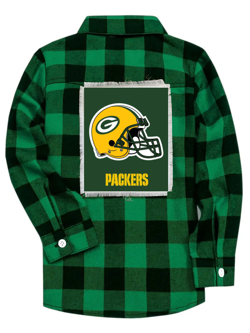 Green Bay Packer Flannel