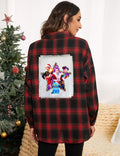 K-Pop Demon Hunter Christmas Flannel