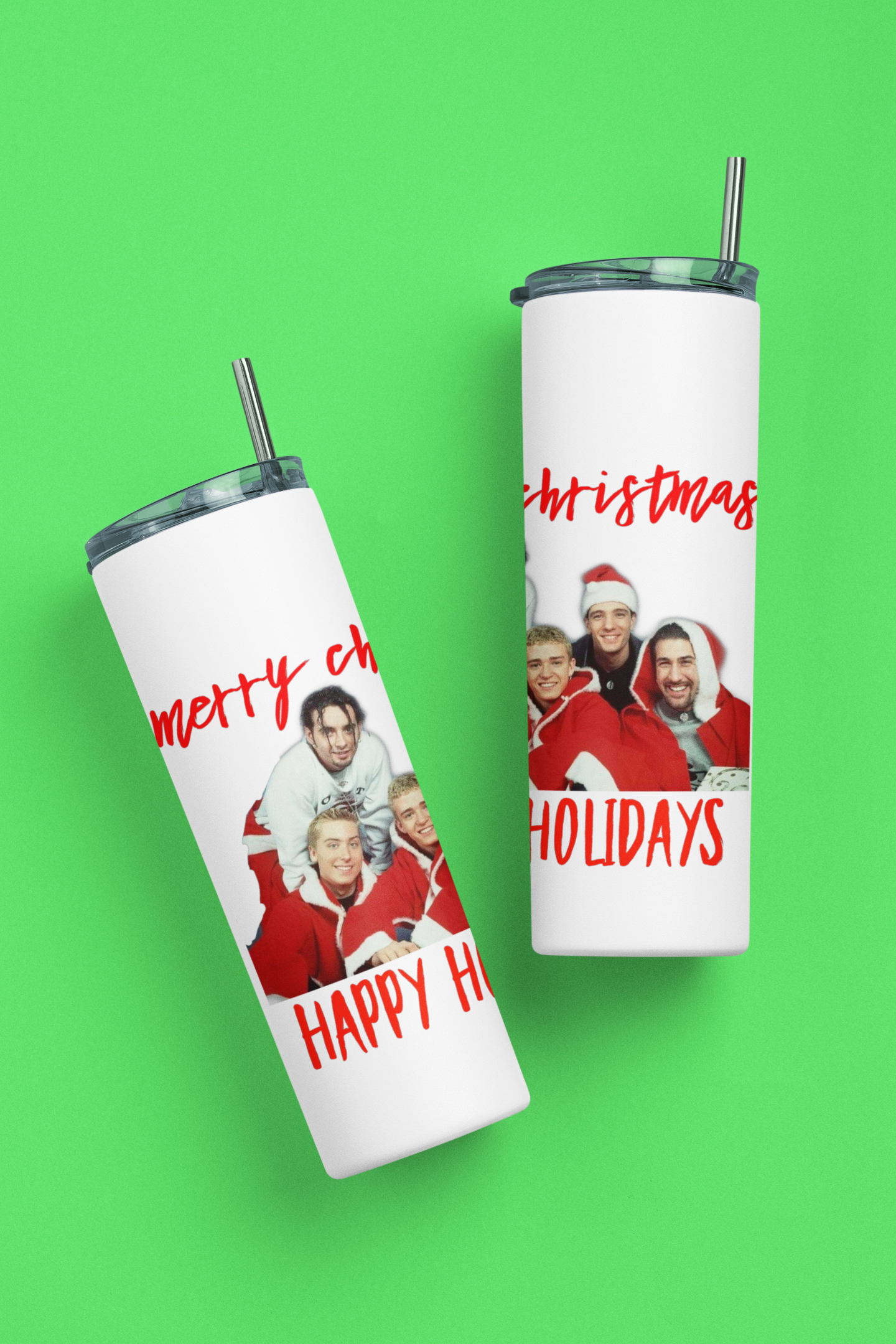 Merry Christmas Nsync Tumbler